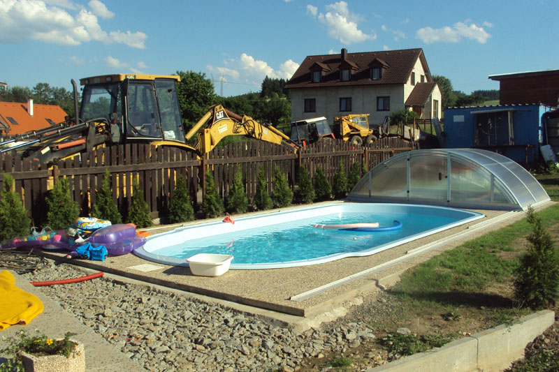 Uložení bazénu - Bohostice - foto 4